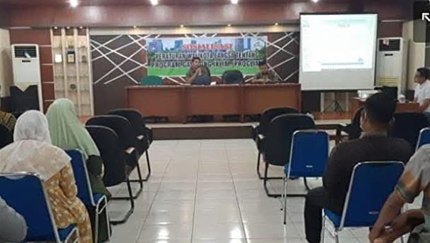 Forum Komunikasi Sub DAS Langsa (FKSDL) Gelar Sosialisasi Perwal Langsa No 31 Tahun 2021 Tentang ProGlim