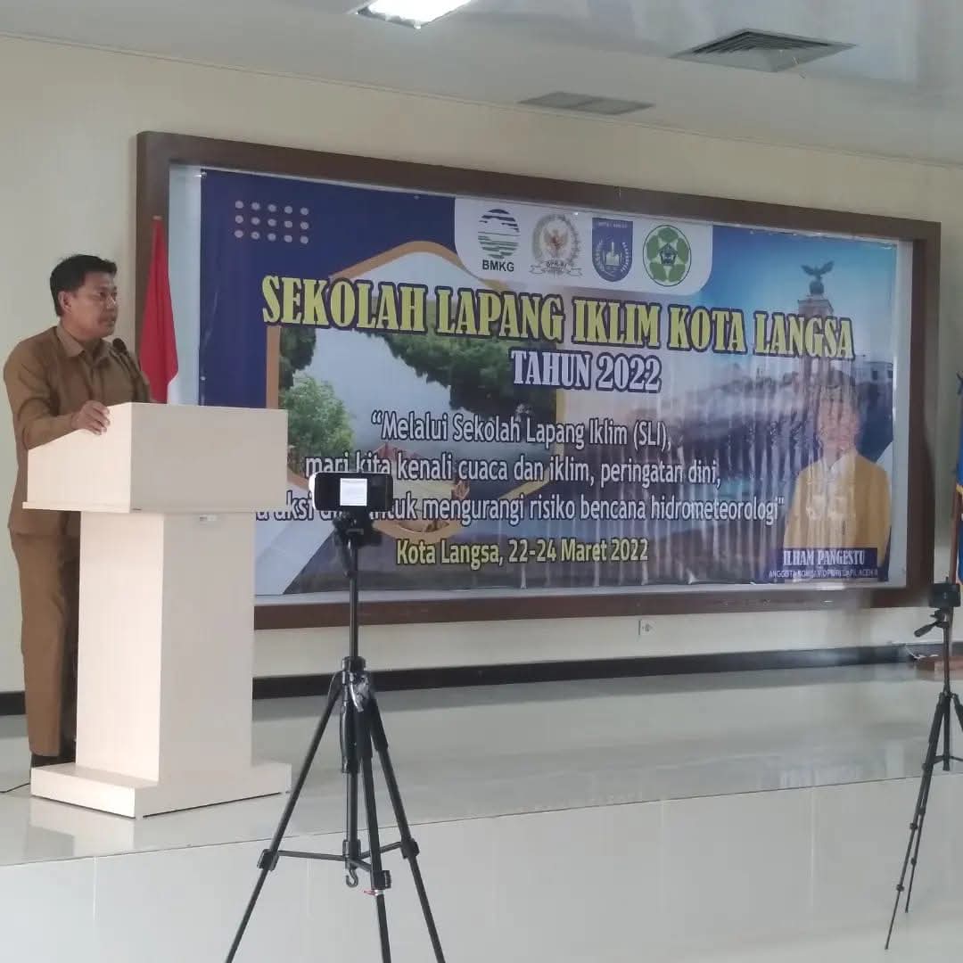 Sekolah Lapang Iklim (SLI) Kota Langsa